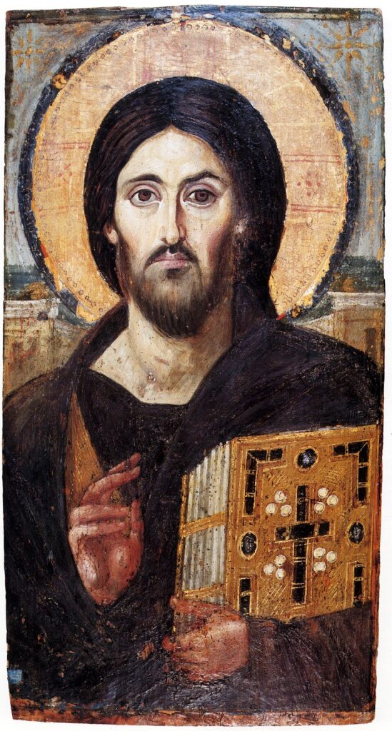 Icons Guide: Christ Pantocrator, 6th century, St Catherine’s Monastery, Sinai, Egypt.
