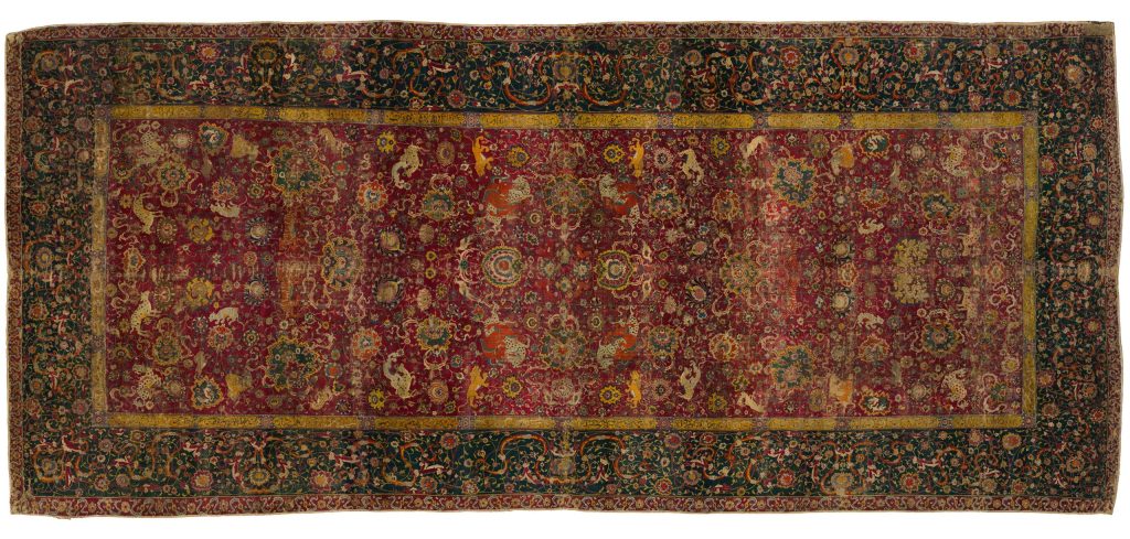 Persian Rug: The Emperor’s Carpet, ca. 16th century, Metropolitan Museum of Art, New York City, NY, USA. Museum’s website.
