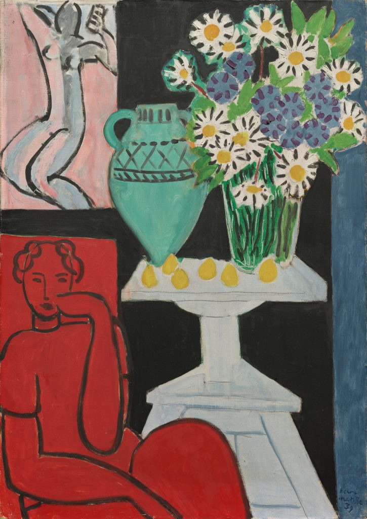 Matisse Chicago: Henri Matisse, Daisies, 1939, Art Institute of Chicago, Chicago, IL, USA. © 2025 Succession H. Matisse / Artists Rights Society (ARS), New York.
