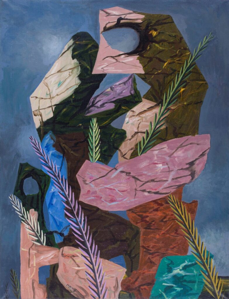 georges papazoff: Georges Papazoff, Dordogne Landscape II, 1931, National Art Gallery, Sofia, Bulgaria.
