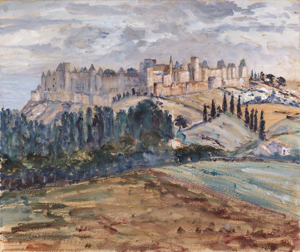 Georgette Agutte: Georgette Agutte, Ancient Castle, c. 1903, Smithsonian American Art Museum, Washington, DC, USA.
