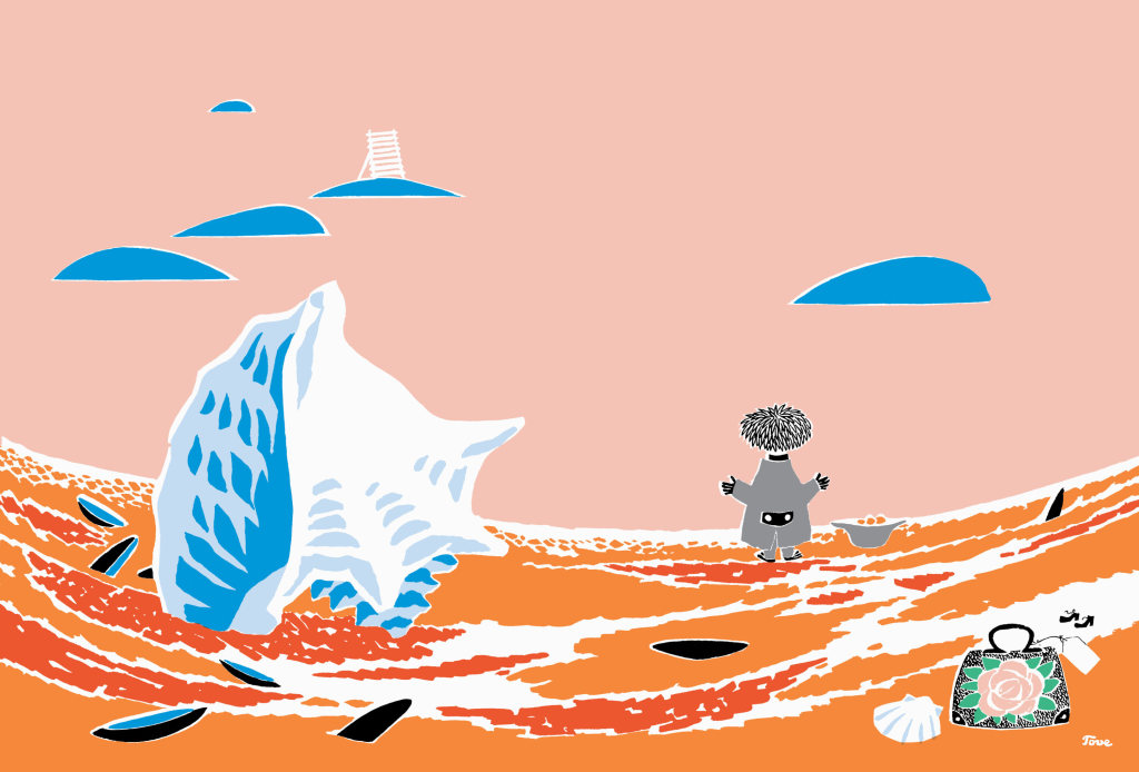 Moomin world: Tove Jansson, illustration for Who Will Comfort Toffle?, Moomin series, 1960. © Moomin Characters™. Artist’s website.
