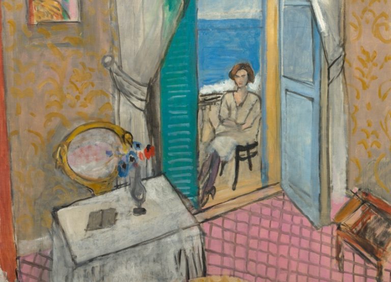 Matisse Chicago: Henri Matisse, Interior at Nice, 1919/1920, Art Institute of Chicago, Chicago, IL, USA. © 2025 Succession H. Matisse / Artists Rights Society (ARS), New York. Detail.
