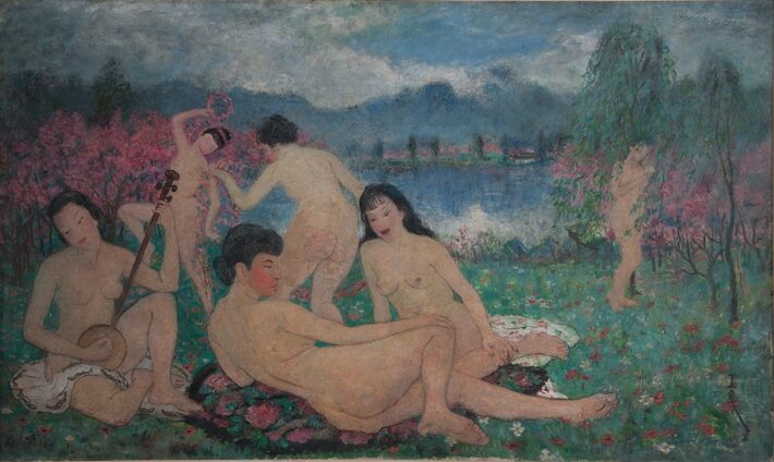Pan Yuliang: Pan Yuliang, Song of Spring, 1952, Anhui Museum, Hefei, China. Museum’s website.
