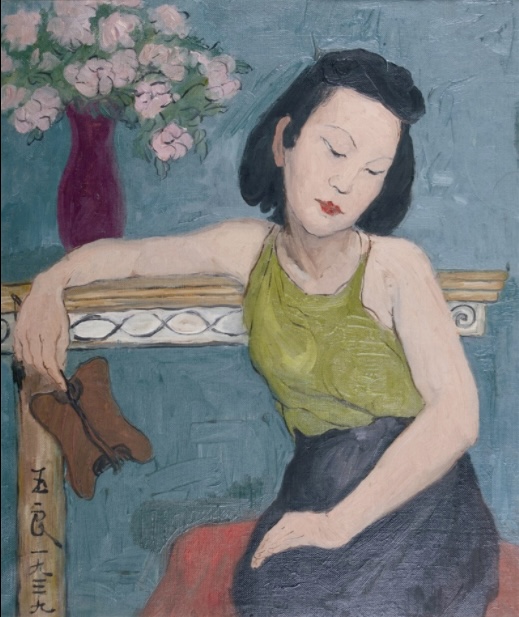 Pan Yuliang: Pan Yuliang, Taking the Air, 1939, Anhui Museum, Hefei, China. Museum’s website.
