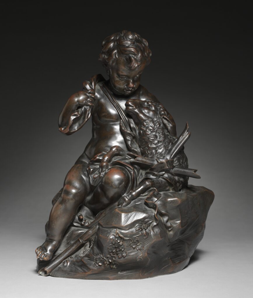 Lamb in Christian Art: Attributed to Giuseppe Piamontini, Young Saint John and the Lamb, ca. 1680–1700, Cleveland Museum of Art, Cleveland, OH, USA.
