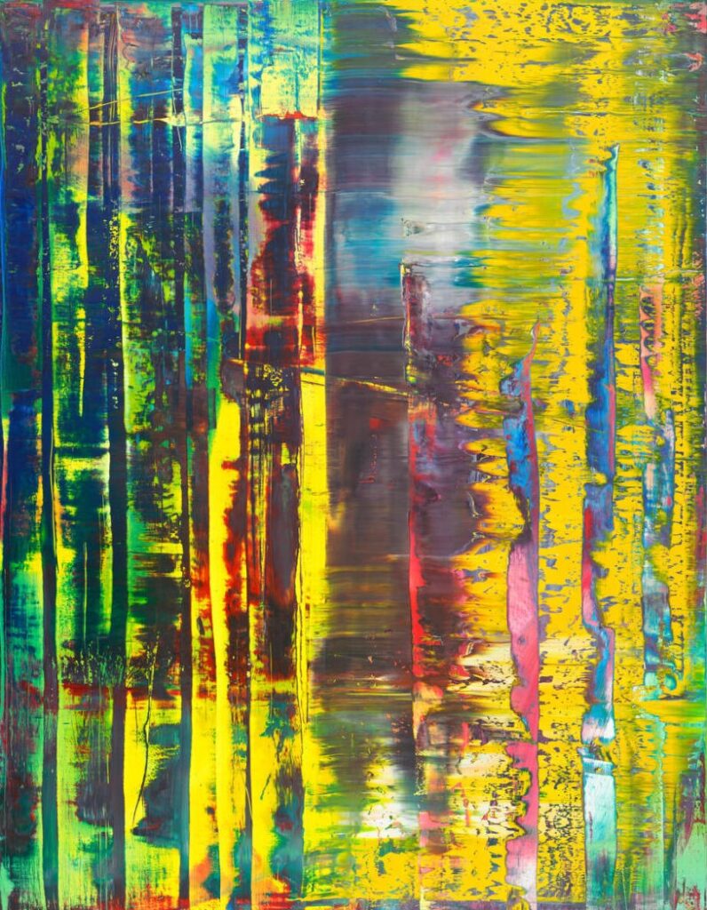Gerhard Richter artworks: Gerhard Richter, Abstract Painting 780-1, 1992, National Gallery of Art, Washington, DC, USA. Source.
