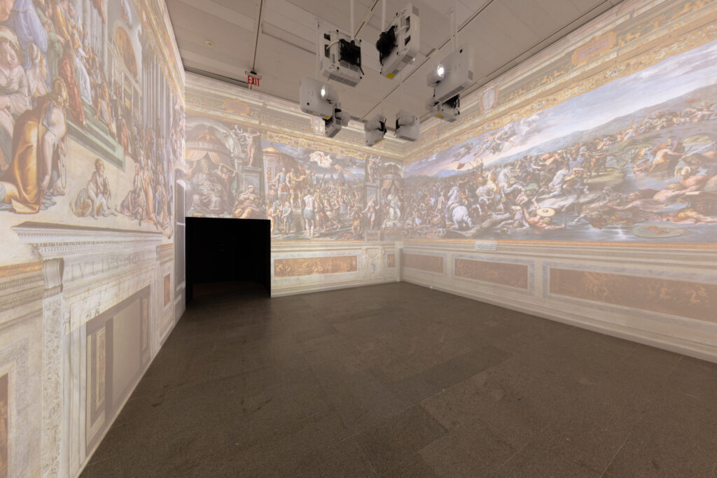 Raphael Sublime Poetry: Installation view of Raphael: Sublime Poetry, 2026, Metropolitan Museum of Art, New York City, NY, USA. Photograph by Eileen Travell, courtesy of the Metropolitan Museum of Art.
