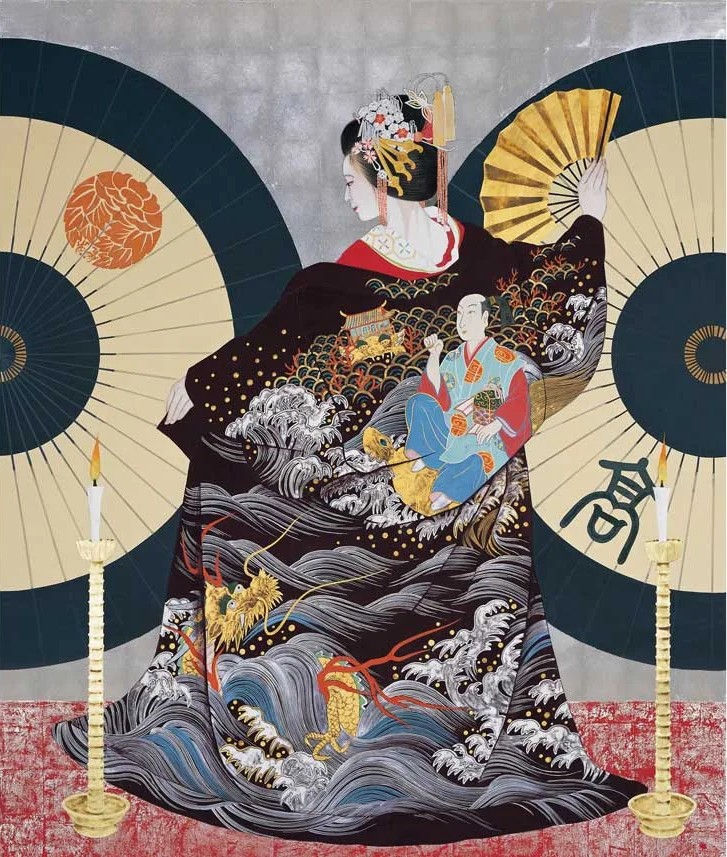 Dresses in art: Beautiful Dresses in Art: Rieko Morita, Ryugu (The Dragon Palace), 2003. Artist’s website.
