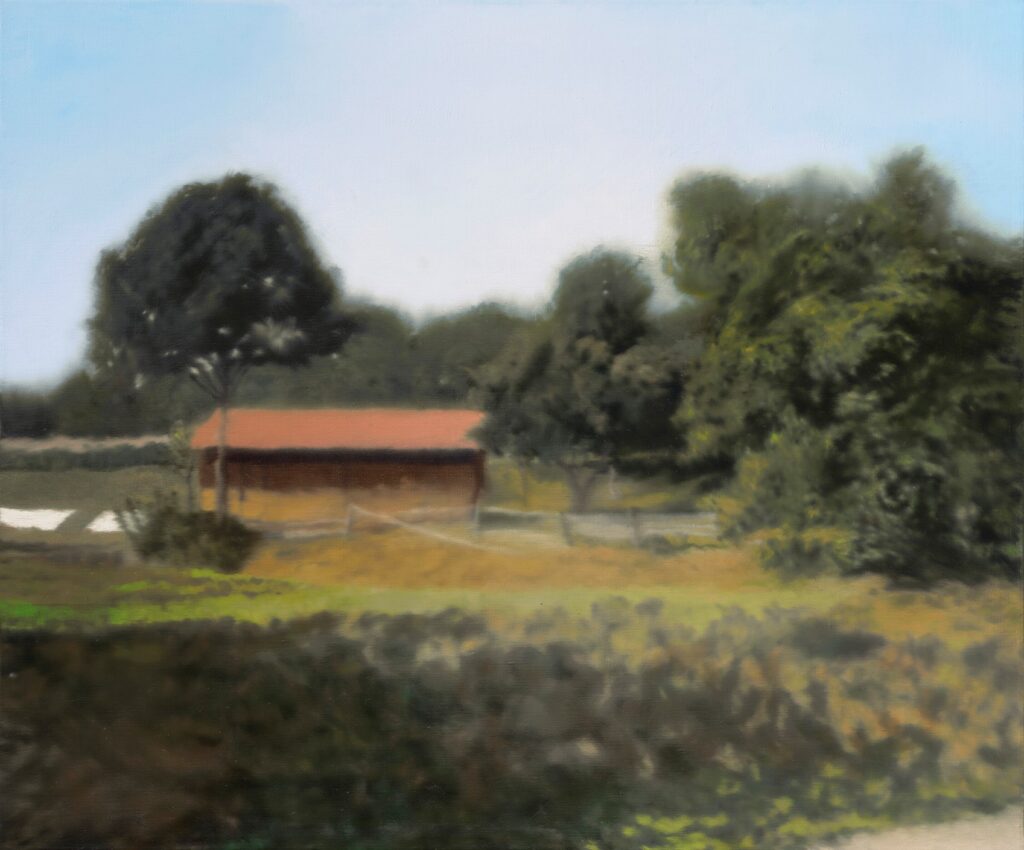 Gerhard Richter artworks: Gerhard Richter, Schober (Haybarn), 1984, private collection. Christie’s.
