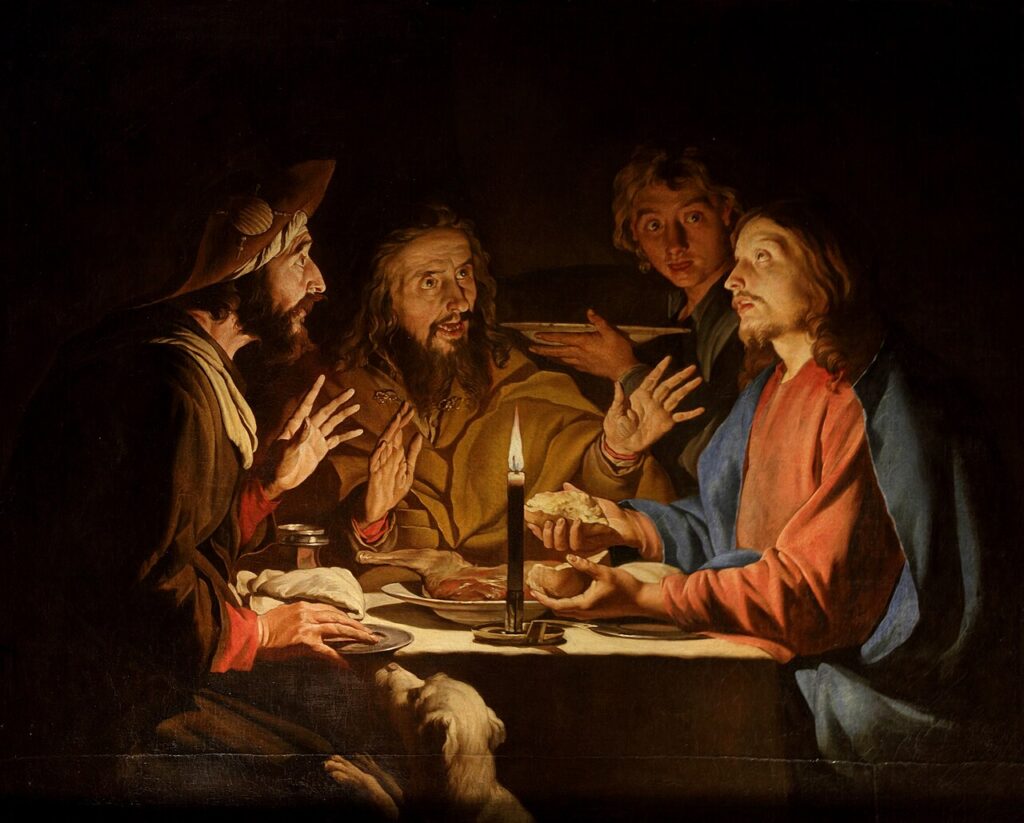 star wars paintings: Matthias Stom, Supper at Emmaus, c. 1632—1639, Museum of Grenoble, Grenoble, France.
