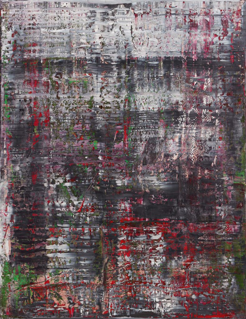 Gerhard Richter artworks: Gerhard Richter, Birkenau, 2014, Neue Nationalgalerie, Berlin, Germany. David Zwirner Gallery.

