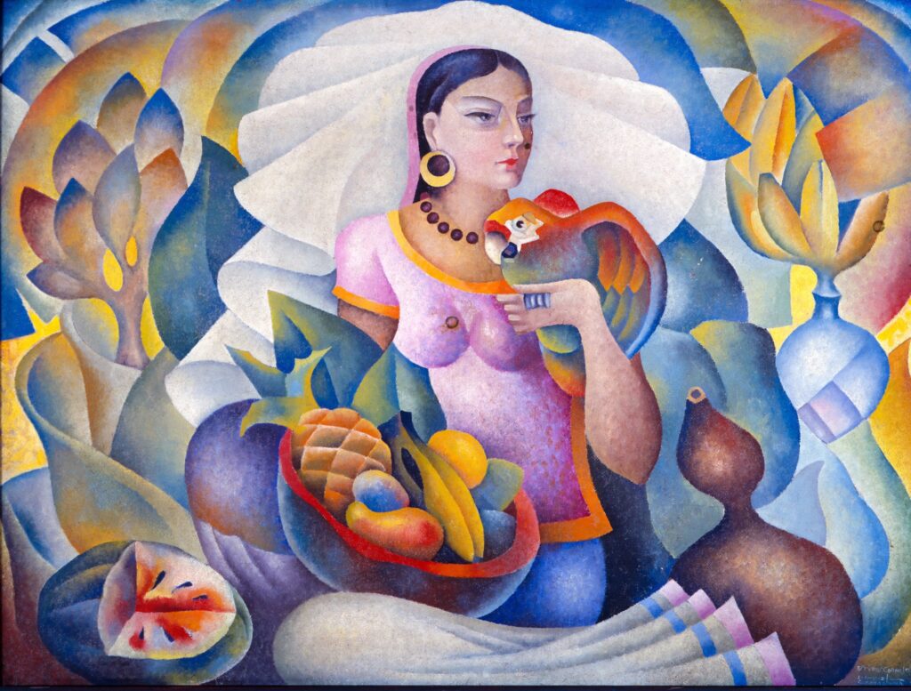 Germán Gedovius: Jorge González Camarena, The Parrot, 1927, Museo Nacional de Arte, Mexico City, Mexico.
