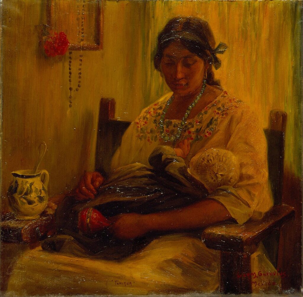 Germán Gedovius: Germán Gedovius, La Tehuana, ca. 1917, Museo Nacional de Arte, Mexico City, Mexico.
