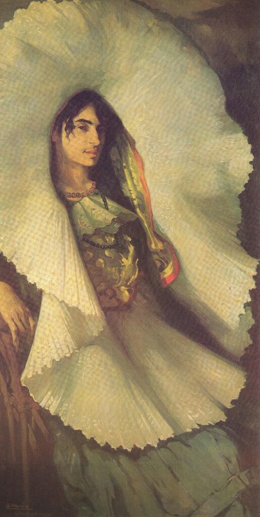 Germán Gedovius: Saturnino Herrán, La Tehuana, 1914, Aguascalientes Museum, Aguascalientes, Mexico.
