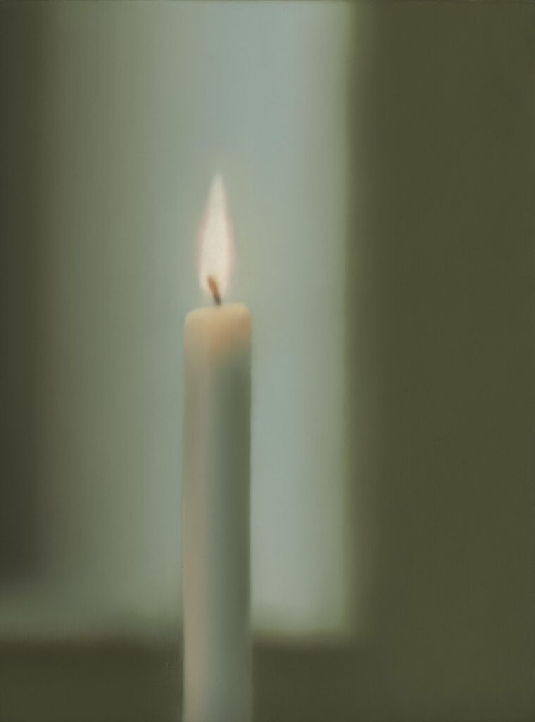 Gerhard Richter artworks: Gerhard Richter, Kerze (Candle), 1982. Christie’s.

