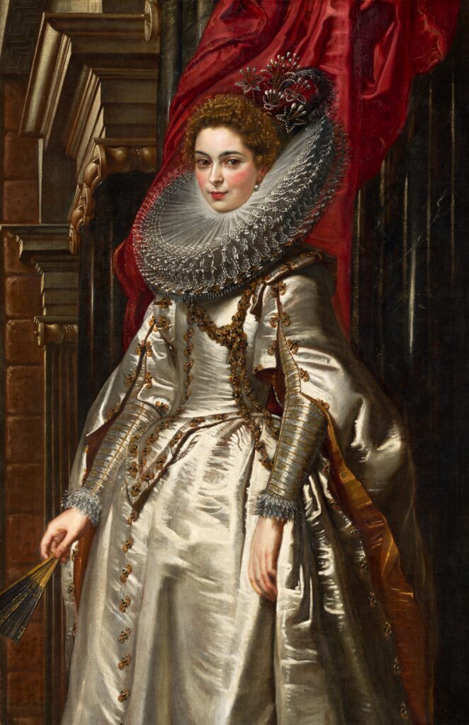 Dresses in art: Beautiful Dresses in Art: Peter Paul Rubens, Marchesa Brigida Spinola Doria, 1606, National Gallery of Art, Washington, DC, USA.
