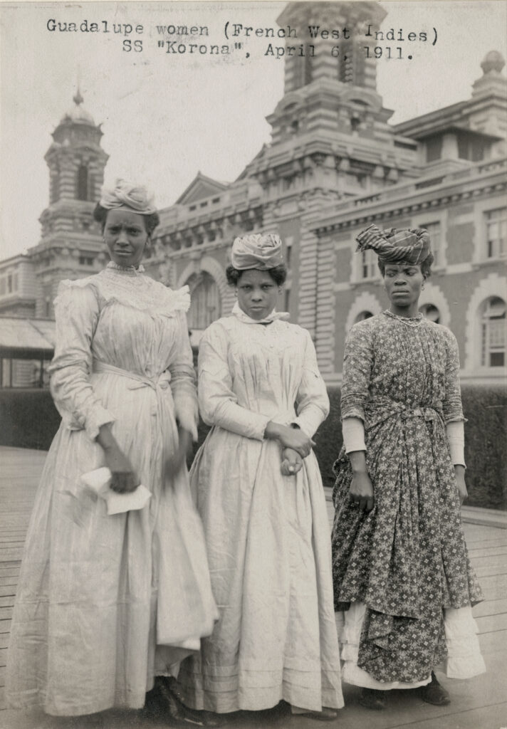 migrant photographs: Augustus F. Sherman, Guadeloupe Women II, 1911. Let Me Get There.
