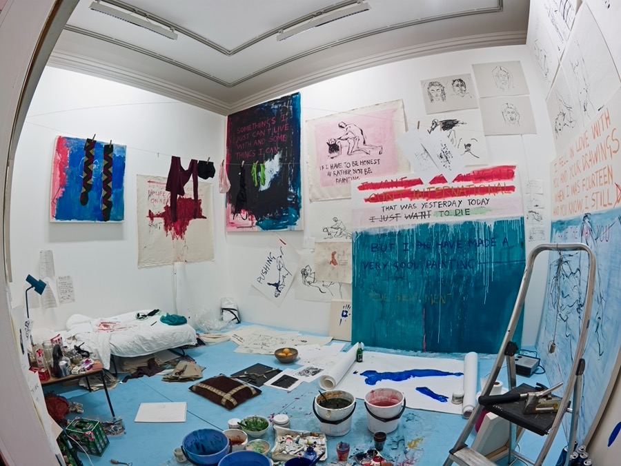 Tracey Emin: A Second Life: Tracey Emin, Exorcism of the last painting I ever made, 1996 © Tracey Emin. All rights reserved, DACS 2026. Press materials.
