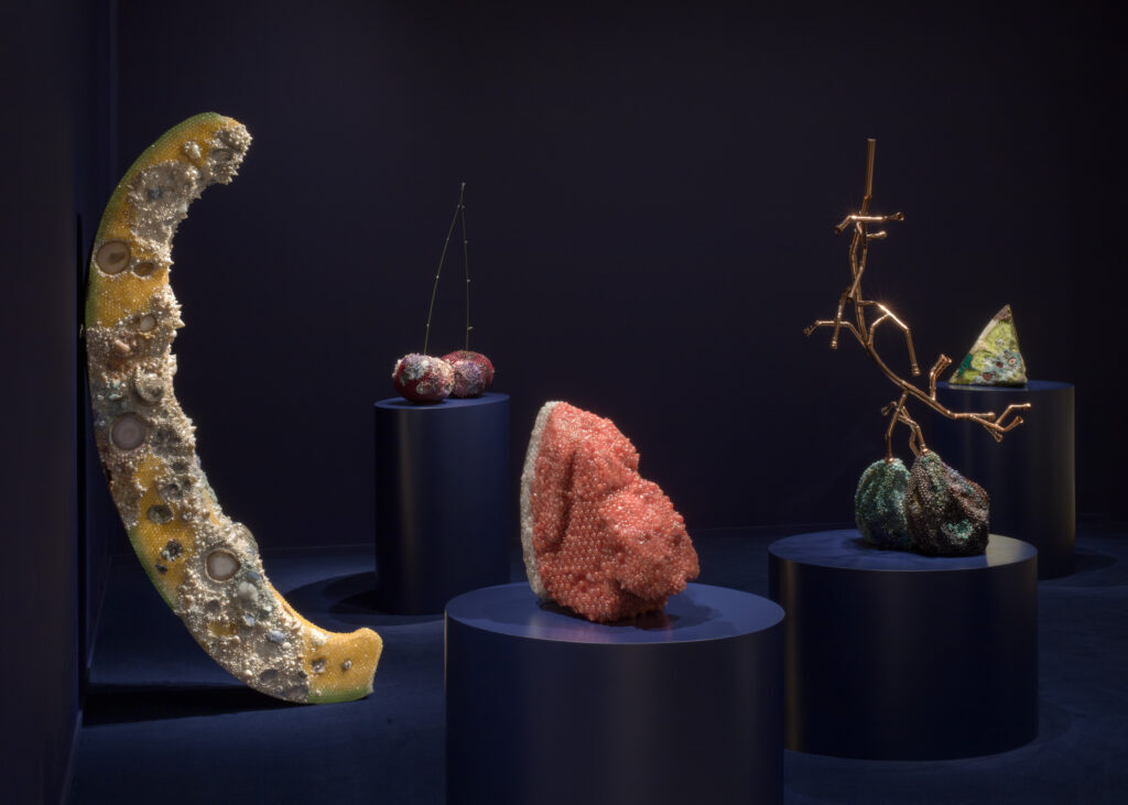 new york art week: TEFAF New York Installation view Gagosian New York © Kathleen Ryan—Photo: Lance Brewer. Courtesy Gagosian.
