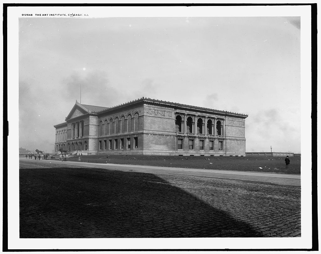 art institute of chicago quiz: Art Institute of Chicago, Chicago, IL, USA. Detroit Publishing Co.