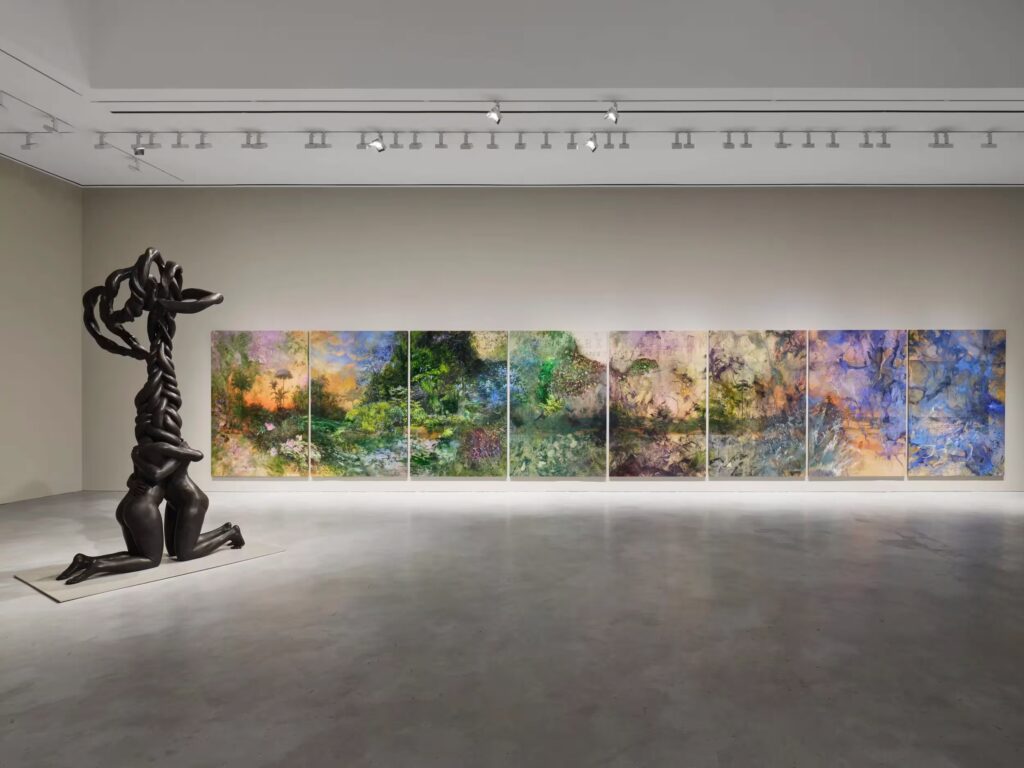 new york art week: Firelei Báez, View of Nature (Existing not in the cycles themselves but only in the interactions of the cycles), 2026 / Artists Rights Society (ARS), New York. Photo: Sarah Muehlbauer (Hauser & Wirth).
