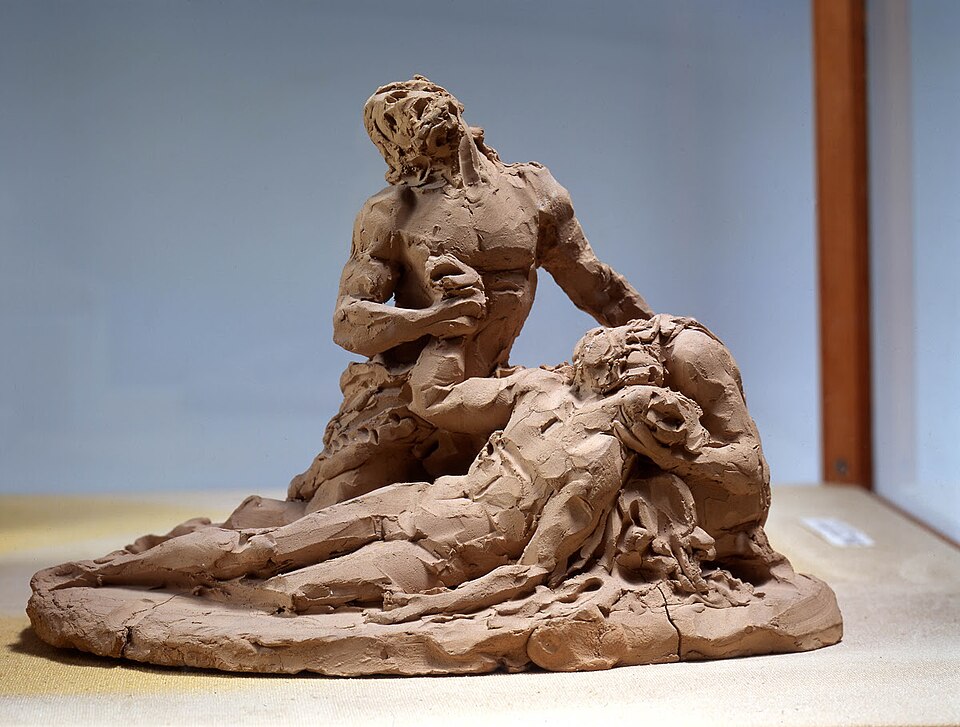 Canova and his World: Antonio Canova, The Lamentation of Abel, 1820, Museo Canova, Possagno, Italy. Google Arts & Culture.
