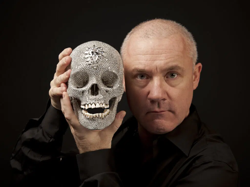 damien hirst for the love of god: Damien Hirst with For the Love of God, 2007. © Damien Hirst and Science Ltd. All rights reserved / VG Bild-Kunst, Bonn 2023. MUCA.
