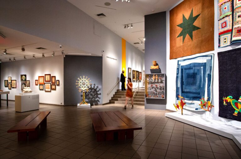 American Folk Art Museum: The exhibition view of the American Folk Art Museum, New York City, NY, USA. Museum’s website.
