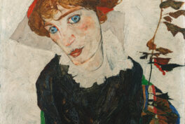 Egon Schiele paintings. Egon Schiele, Portrait of Wally Neuzil, 1912. Leopold Museum, Vienna, Austria.