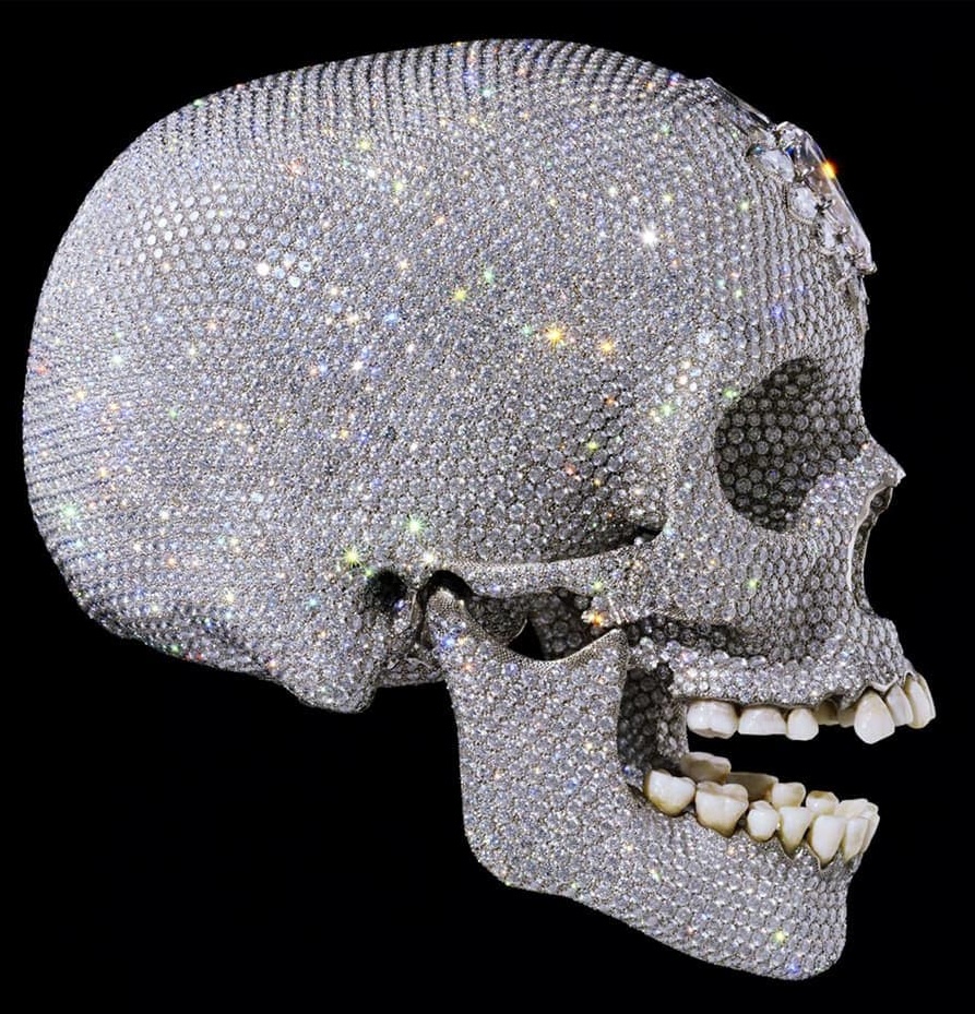 damien hirst for the love of god: Damien Hirst, For the Love of God, 2007. Singulart. Detail.
