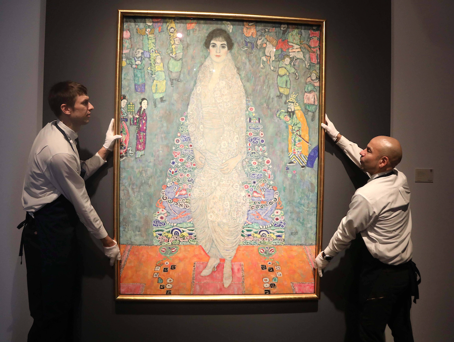 Portrait of Elisabeth Lederer: Gustav Klimt, Elisabeth Lederer, Sotheby’s, New York City, NY, USA. Bonart.
