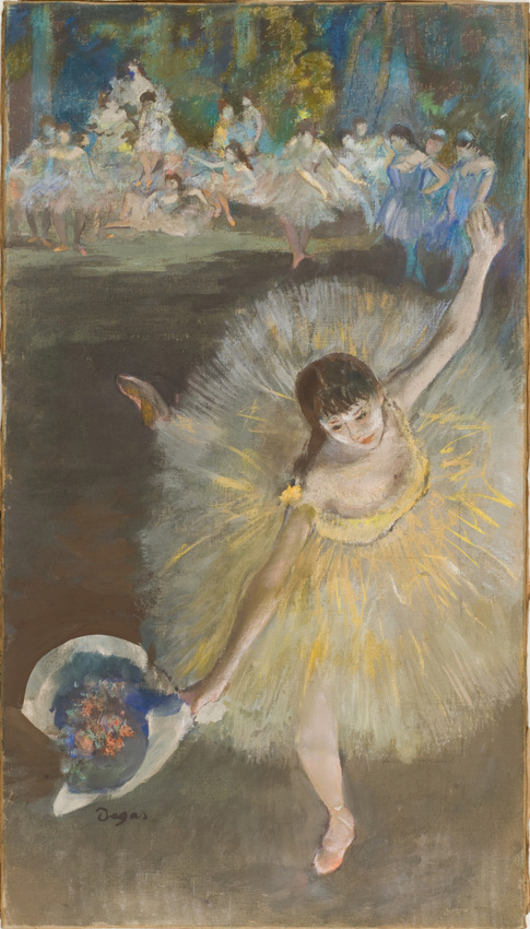 Rosita Mauri: Edgar Degas, Fin de l’arabesque, 1876, Musée d’Orsay, Paris, France.
