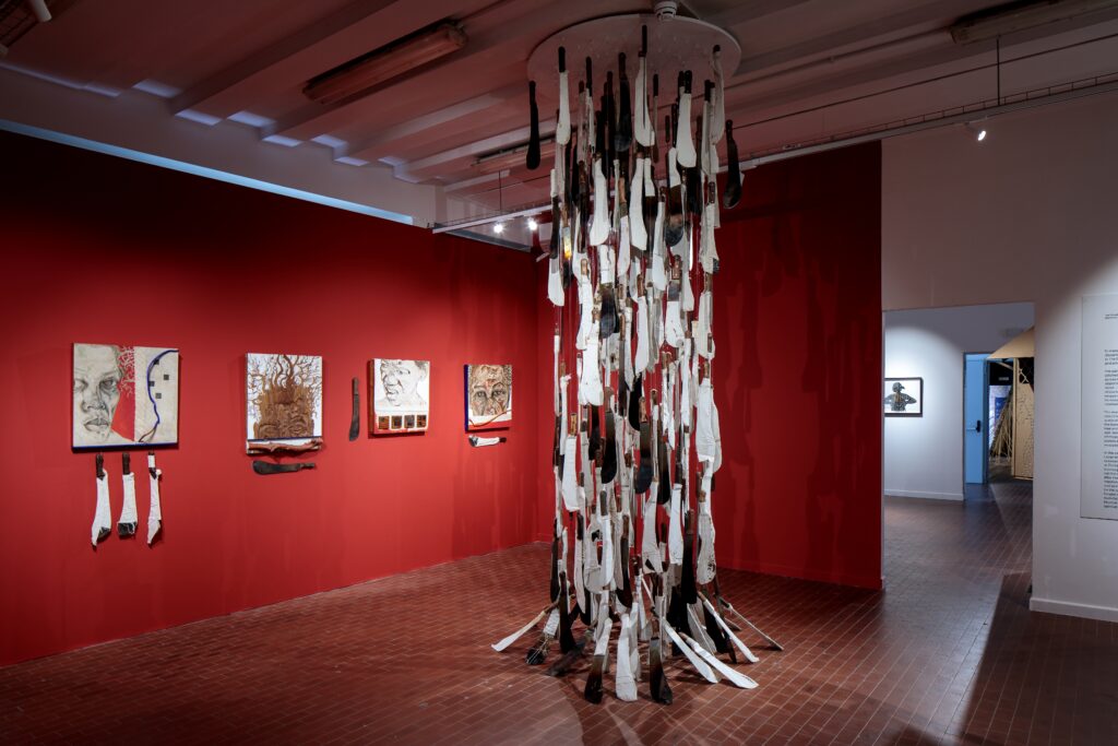 2026 venice biennale: John Beadle, Lavar Munroe, and the Spirit of (Posthumous) Collaboration, In Another Man’s Yard, 2026, Venice Biennale, Venice, Italy. Photo Francesco Allegretto. Press materials.
