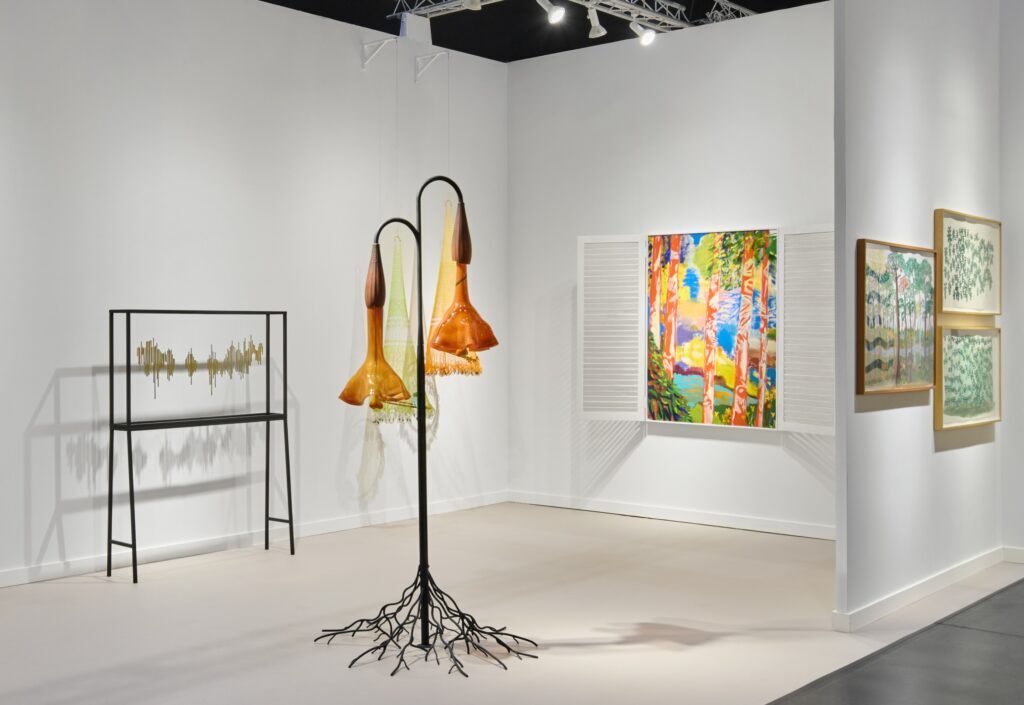 new york art week: Installation view, Instituto de Visión, Frieze New York 2026. (Instituto de Visión).
