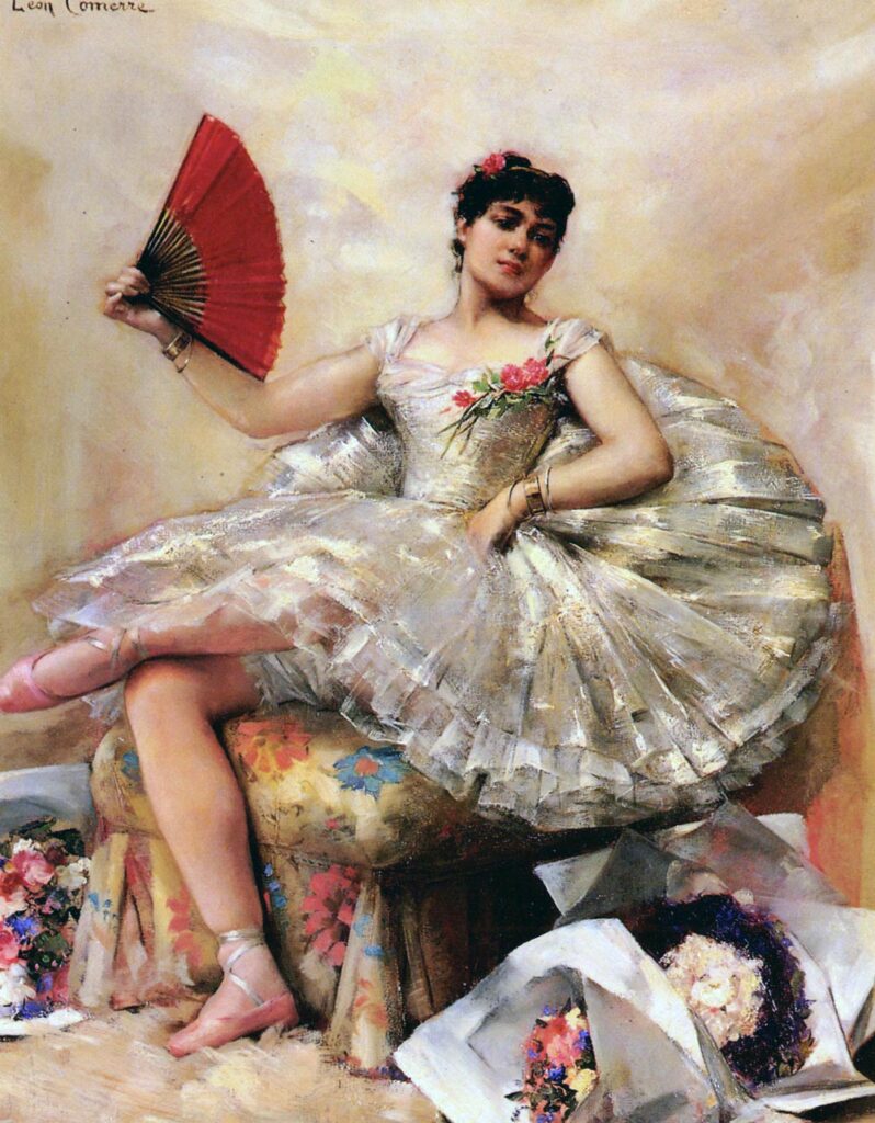 Rosita Mauri: León Comerre, Portrait of the Ballerina Rosita Mauri, 19th century, private collection. Wikimedia Commons (public domain).
