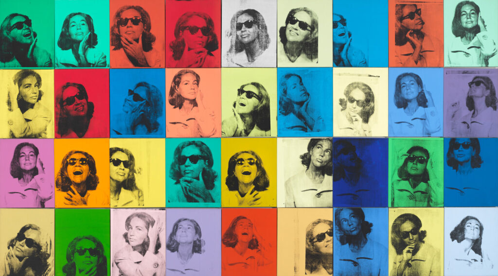 Andy Warhol Artworks: Andy Warhol in 10 Artworks: Andy Warhol, Ethel Scull 36 Times, 1963, Whitney Museum, New York City, NY, USA.
