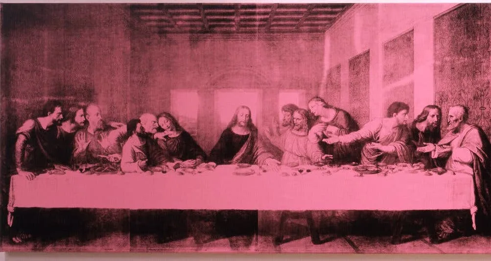 Andy Warhol Artworks: Andy Warhol in 10 Artworks: Andy Warhol, The Last Supper, 1986. The Andy Warhol Foundation for the Visual Arts, Inc./Artists Rights Society (ARS), New York. Artnet. Detail.
