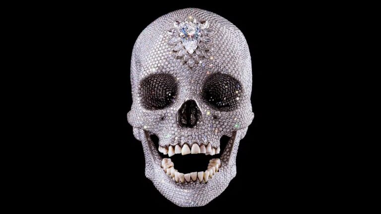 damien hirst for the love of god: Damien Hirst, For the Love of God, 2007. © Damien Hirst and Science Ltd. All rights reserved / VG Bild-Kunst, Bonn 2023. MUCA.
