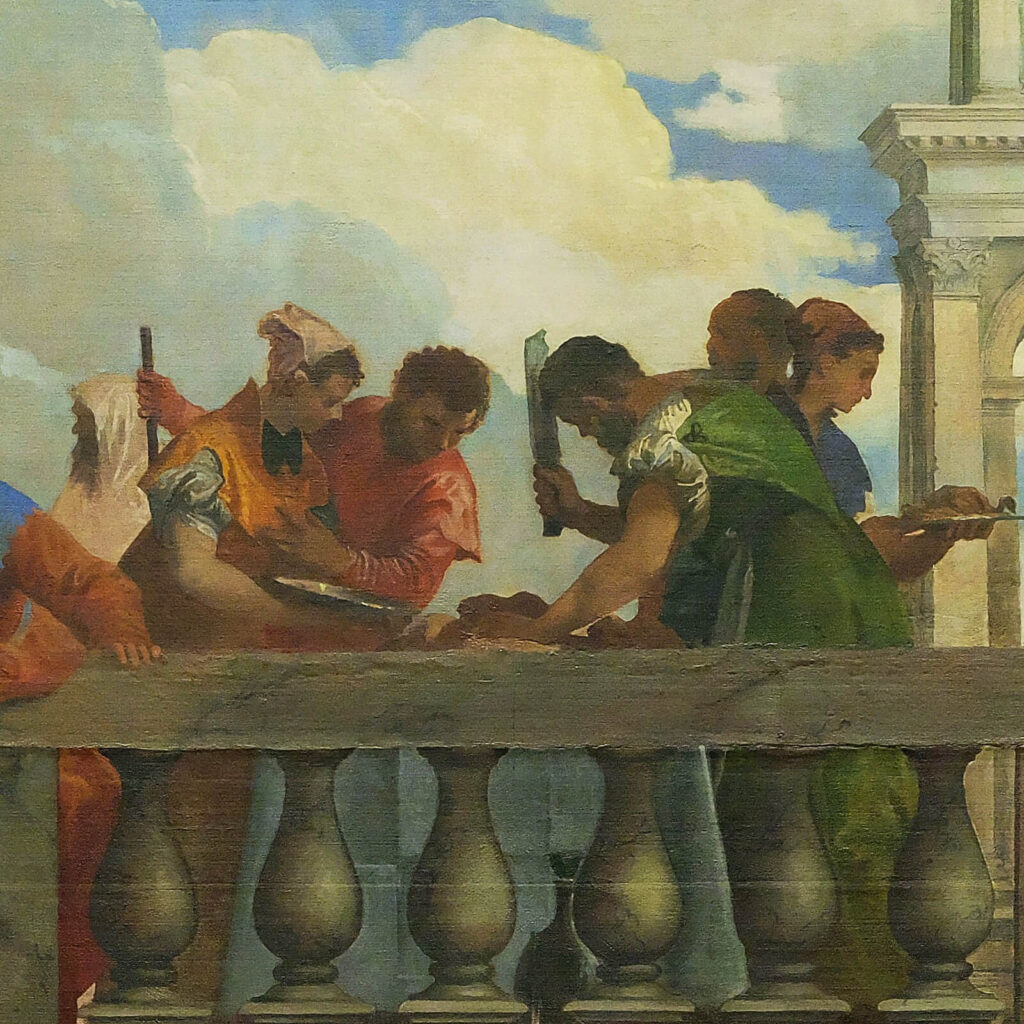 Wedding at Cana Veronese: Paolo Veronese, The Wedding at Cana, 1562–1563, Louvre, Paris, France. Detail.
