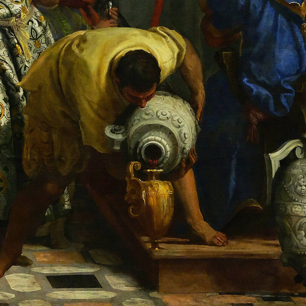 Wedding at Cana Veronese: Paolo Veronese, The Wedding at Cana, 1562–1563, Louvre, Paris, France. Detail.
