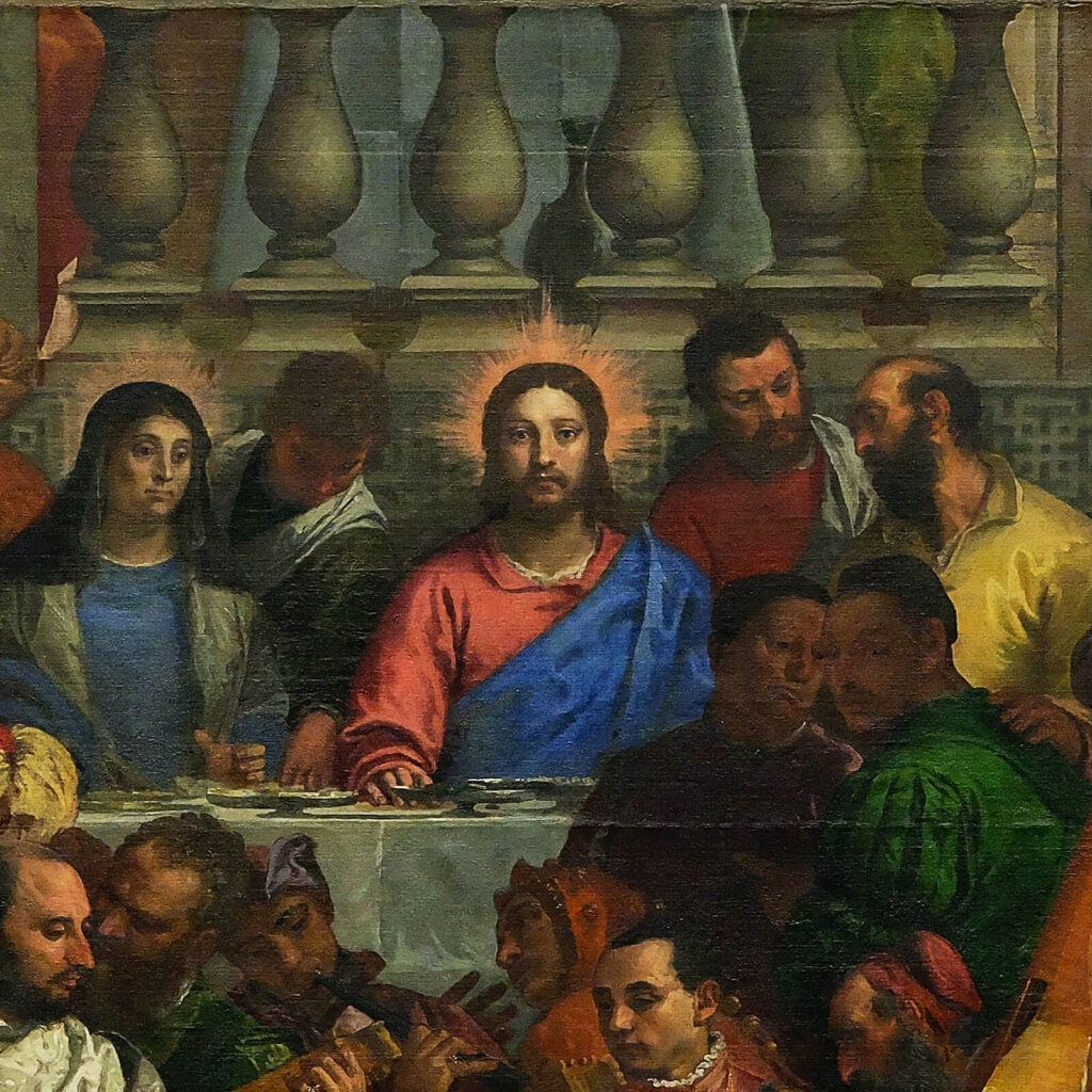 Wedding at Cana Veronese: Paolo Veronese, The Wedding at Cana, 1562–1563, Louvre, Paris, France. Detail.
