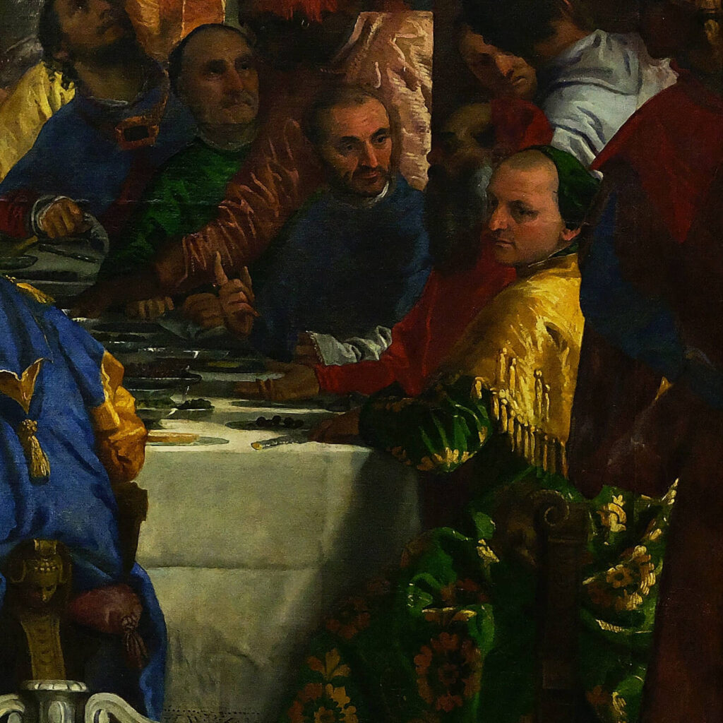Wedding at Cana Veronese: Paolo Veronese, The Wedding at Cana, 1562–1563, Louvre, Paris, France. Detail.
