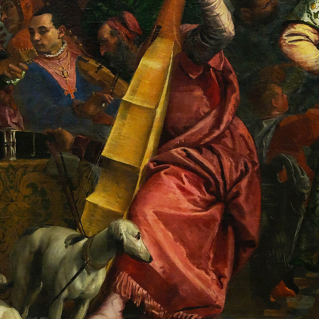 Wedding at Cana Veronese: Paolo Veronese, The Wedding at Cana, 1562–1563, Louvre, Paris, France. Detail.
