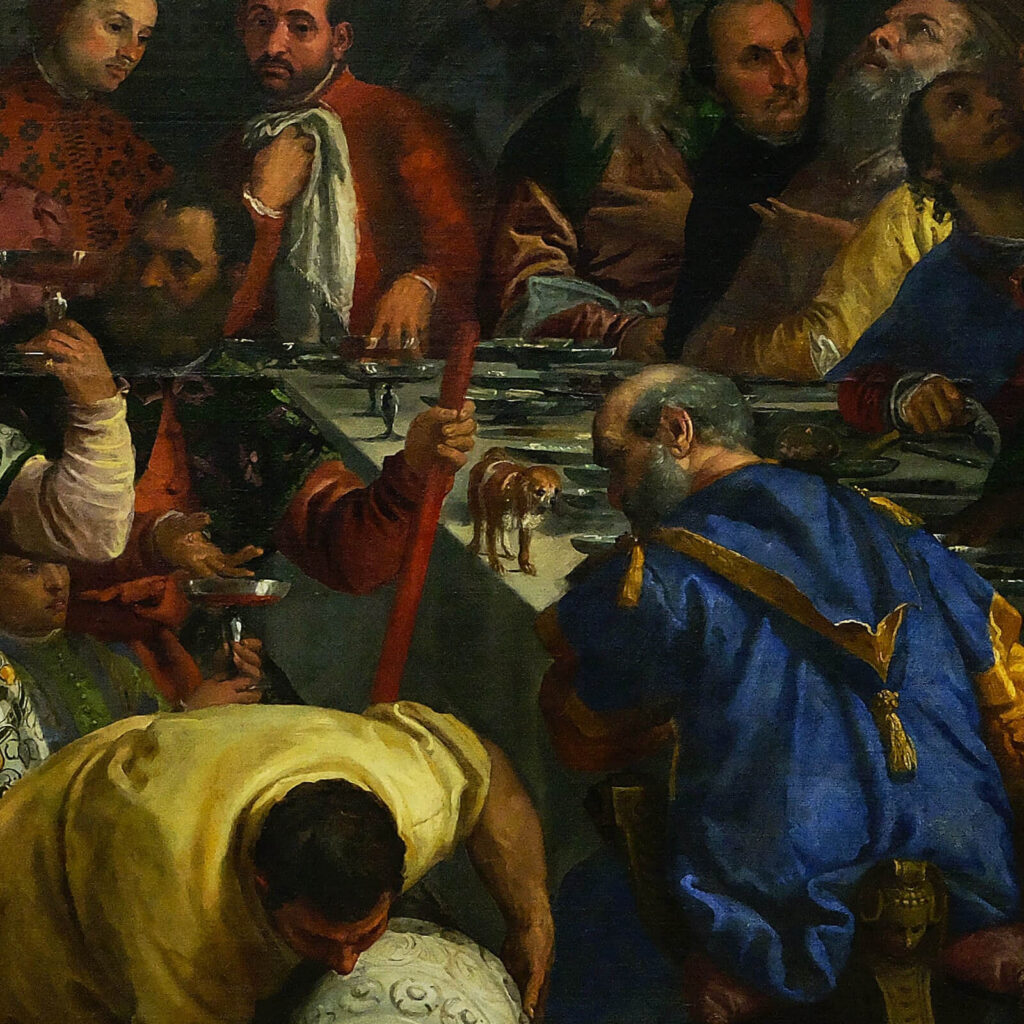Wedding at Cana Veronese: Paolo Veronese, The Wedding at Cana, 1562–1563, Louvre, Paris, France. Detail.
