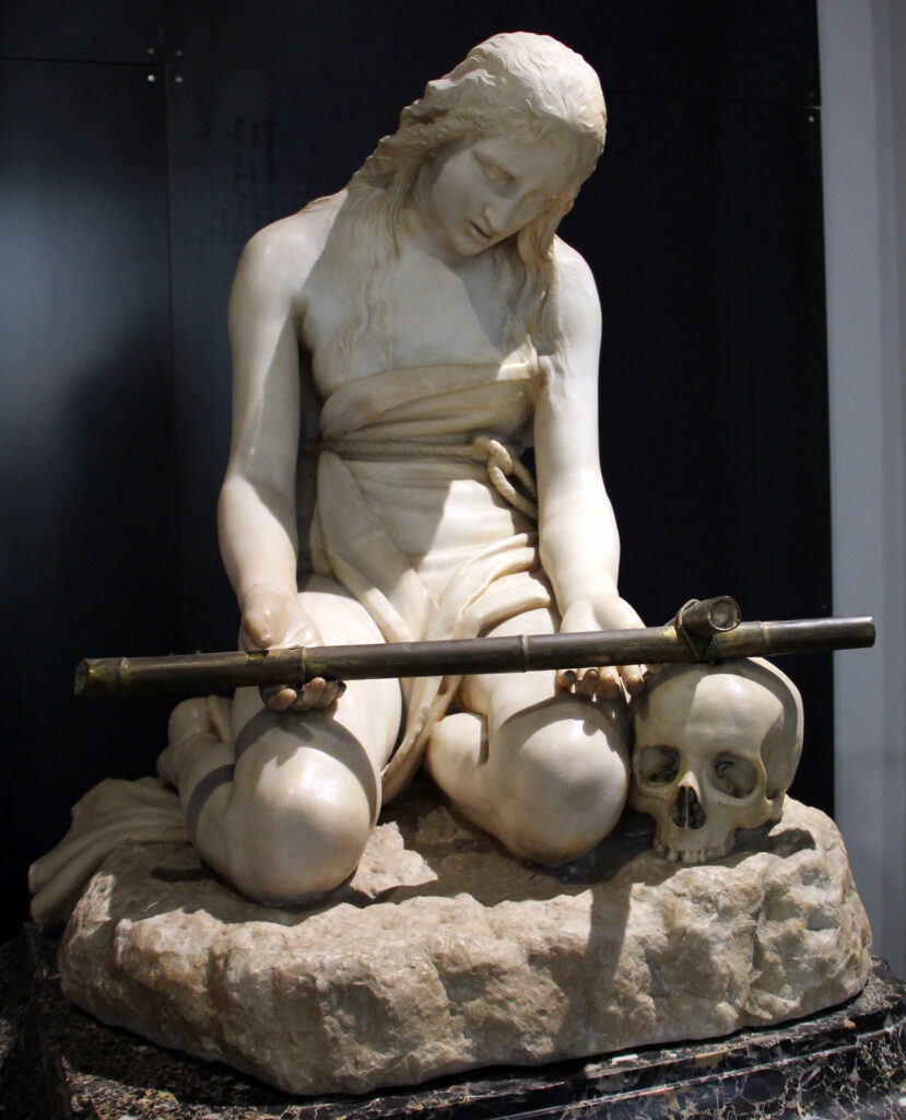 Canova and his World: Antonio Canova, Penitent Magdalene, 1793, Palazzo Doria-Tursi, Genoa, Italy. Photograph by Sailko via Wikimedia Commons (CC BY-SA 3.0).
