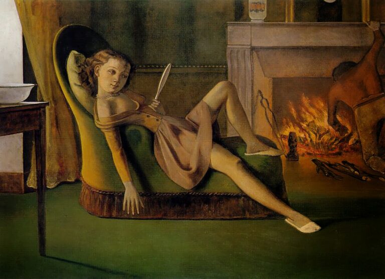 Nude Children in Art: Balthus, Golden Days, 1944–1946, Hirshhorn Museum and Sculpture Garden, Washington, DC, USA.
