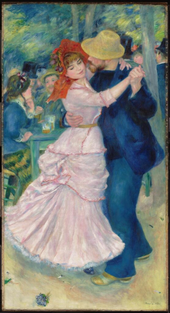 pierre auguste renoir paintings: Pierre-Auguste Renoir, Dance at Bougival, 1883, Museum of Fine Arts, Boston, MA, USA. Museum’s website.
