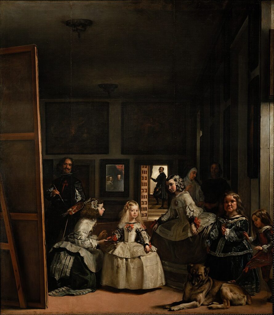 Evacuation of Prado Museum: Diego Velázquez, Las Meninas, 1656, Museo del Prado, Madrid, Spain.
