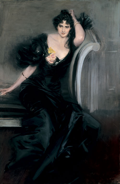 Victorian Syphilis: Giovanni Boldini, Gertrude Elizabeth (née Blood), Lady Colin Campbell, 1897, National Portrait Gallery, London, UK.
